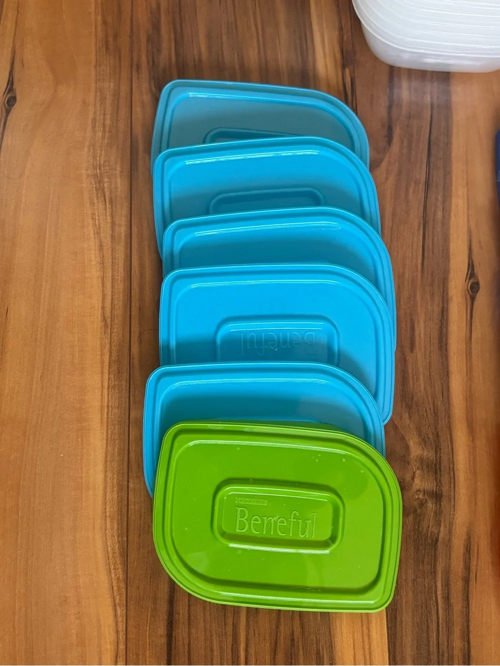 Assorted Plastic Food Storage Meal Prep Container with Lids - Multi-Color